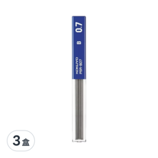 KOKUYO 國譽 六角自動鉛筆芯, 不易折斷 日本製, 0.7mm, 3盒