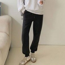 afinar 女款內刷毛寬鬆束口鬆緊褲