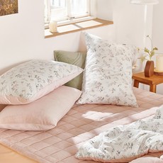 파르페by알레르망 국내 제조 에이프릴 밍크 극세사 차렵이불 세트