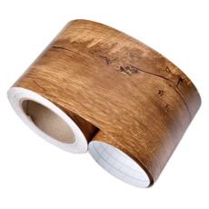 iINDOORS 木紋踢腳線 腰線貼, PVC材質 10x1000cm, P