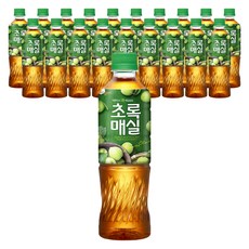 초록매실 페트, 500ml, 20개