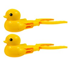 Hoonys 雪鴨鉗雪球機 2p, 100克, 黃色的