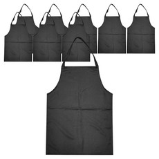金銀絲客人用迷你圍巾式圍裙, 黑色, 9個