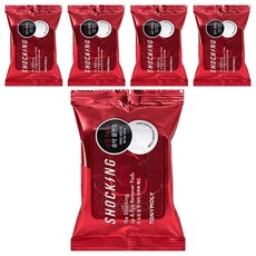 TONYMOLY The Shocking 眼唇卸妝棉, 溫和護理眼周唇周, 55g, 30片, 5包