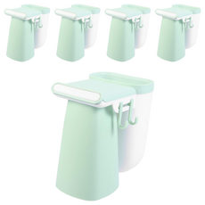 i LIFE 北歐素色磁吸式牙刷架, 薄荷綠, 1組