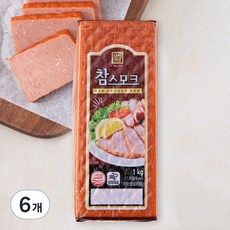 한성기업 참 스모크 햄, 1kg, 6개