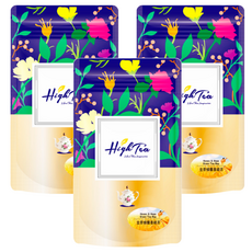 High Tea 金麥蜂釀香綠茶, 嚴選高品質綠茶 甜潤回甘, 淡淡甜桃香氣, 清香滑順, 濃郁蜂蜜與啤酒花香, 2g, 12包, 3袋