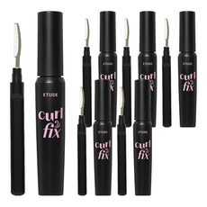 ETUDE 捲翹定型睫毛膏 8g + 睫毛梳組合, 6個, 04束感豐盈