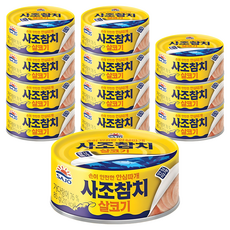 사조참치 안심따개 살코기, 85g, 12개