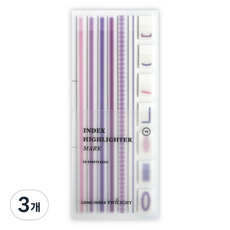 ICONIC 索引長螢光筆 Mark, 13 TWILIGHT, 20入, 3個