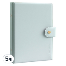 Recoz Archive 手帳活頁夾外殼 A6 6孔, 薄荷, 5個