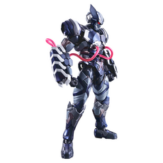 BANDAI 代理版 S.H.F MARVEL 漫威 猛毒共生體金鋼狼 可動, 1個