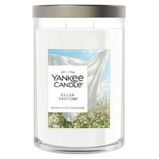 양키캔들 시그니처 라지 캔들, 567g, 1개, 클린 코튼