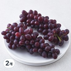다조은 페루산 씨없는 적포도, 2개, 900g