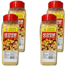 金河姜味粉, 4個, 400g