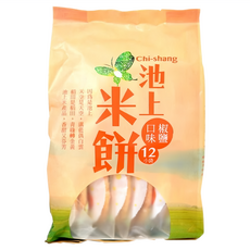 池上鄉農會 池上米餅 椒鹽口味, 150g, 1包