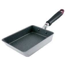 hokua 北陸 電磁爐不適用 大金流光系列 不沾玉子燒煎鍋 日本製 19 x 13cm, 1個, 19cm