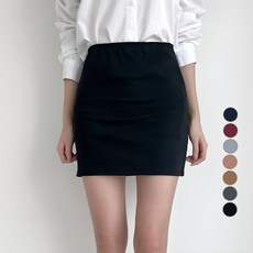 todayandlook 女款鬆緊帶日常迷你裙