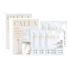 女性私密處清潔慕斯+女性私密處清潔濕紙巾 5片組, 30ml, 2組