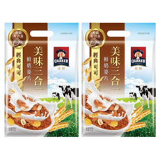 QUAKER 桂格 經典可可3合1麥片, 280g, 2袋
