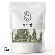 純粹盛裝 綠茶葉, 100g, 5個, 1入
