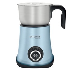 aiwa 愛華 奶泡攪拌機 AMF-500 冷熱兩用 6種模式 最大容量 600ml, 藍色