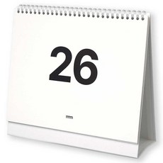 LUCALAB 2026年 MMM 中型桌曆, 混色, 1個