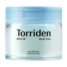 Torriden 台灣公司貨 5D微分子玻尿酸多效保濕棉片, 160ml, 80片, 1罐