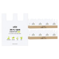 comet 可分解廚餘垃圾袋 3.5L, 38 x 26cm, 50張, 2組