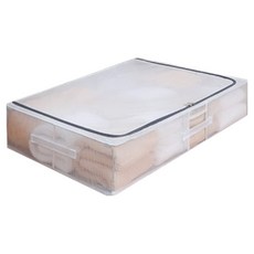 DOSell 多功能縫隙收納床底生活收納箱 中型, 1個, 白色