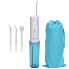 HAAN 攜帶式口腔清潔器 藍色, AQ-150