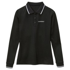 Gospheres 女性雙色領長袖POLO衫 PW2FLT23