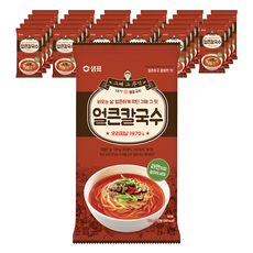 샘표 얼큰 칼국수, 101g, 60개