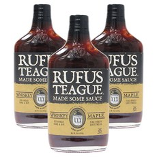 RUFUS TEAGUE 威士忌楓葉燒烤醬, 454g, 3個