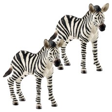 schleich 史萊奇 斑馬幼兒公仔 SL14811, 2個