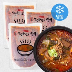교동전선생 삼백육십오일 집국 육개장 (냉동), 500g, 3개