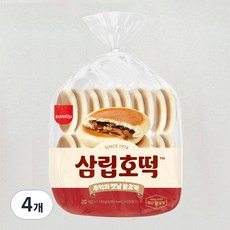 삼립 추억의 옛날 꿀호떡, 1.12kg, 1개입, 4개