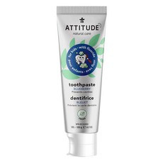 ATTITUDE 艾特優 含氟兒童牙膏 天然植物和礦物質成分, 120g, 1條