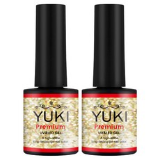 유키 프리미엄 컬러젤네일, 049호 골드크리스탈, 10g, 2개