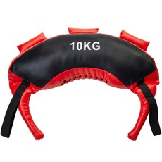 ALEAF Crushfit 負重保加利亞沙包, 10kg, 紅色