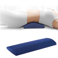 Edelin 睡眠腰椎枕, 透氣高級海軍藍