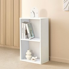 YANGJI BOOKCASE 方塊收納櫃 書櫃, 白色, 2層