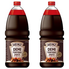 KRAFTHEINZ 하인즈 데미 RTC 데리야끼 소스, 1.8L, 2개