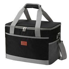 랑고 위트 보온보냉가방 25L, 블랙, 1개