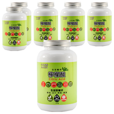 小丸家族 檸檬酸, 生活萬用, 除垢去汙除臭潔淨, 500g, 6罐