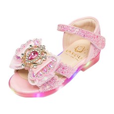 LA STELLA 女童款 仙女風 LED 涼鞋