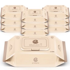 앙블랑 세이프 베이지 유아물티슈 캡형 N-GC10, 70g, 72매, 10개