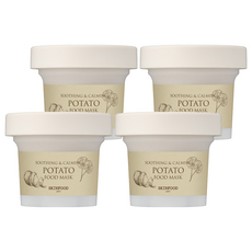 SKINFOOD 馬鈴薯食物泥膜, 4個, 1入