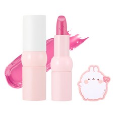 더페이스샵 몰랑이 뉴 볼드 쉬어 글로우 립스틱 4g + 마우스패드, 1개, 01달달몰랑