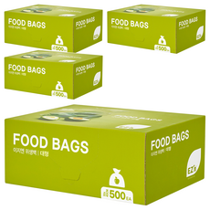 EZn이지엔 위생백 30cm x 40cm, 대(L), 500개, 4개